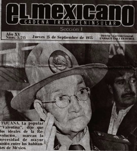 Valentina Vázquez Ramírez, una coronela en la Revolución