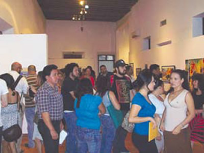 Mai … Exposición de mai ‘’métrica compositiva’’ en el museo de arte de Mazatlán.