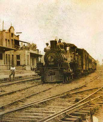 Construccion del Ferrocarril Panamericano