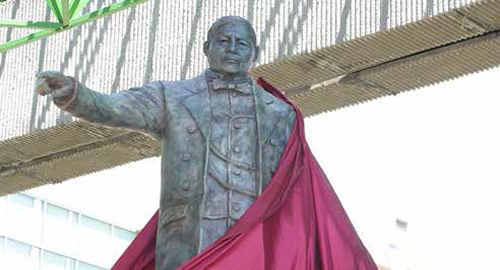 SAN ANTONIO DE JUÁREZ -La develación de la estatua de Juárez- Ultima Parte