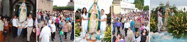 La máxima fiesta católica de Mocorito, ya no es lo que fue, pero sigue siendo