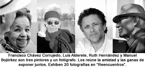 CUATRO miradas, CUATRO fotógafos