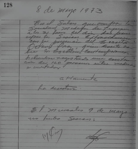 De cuando Octavio Paz estuvo en Tijuana ofreciendo una conferencia literaria