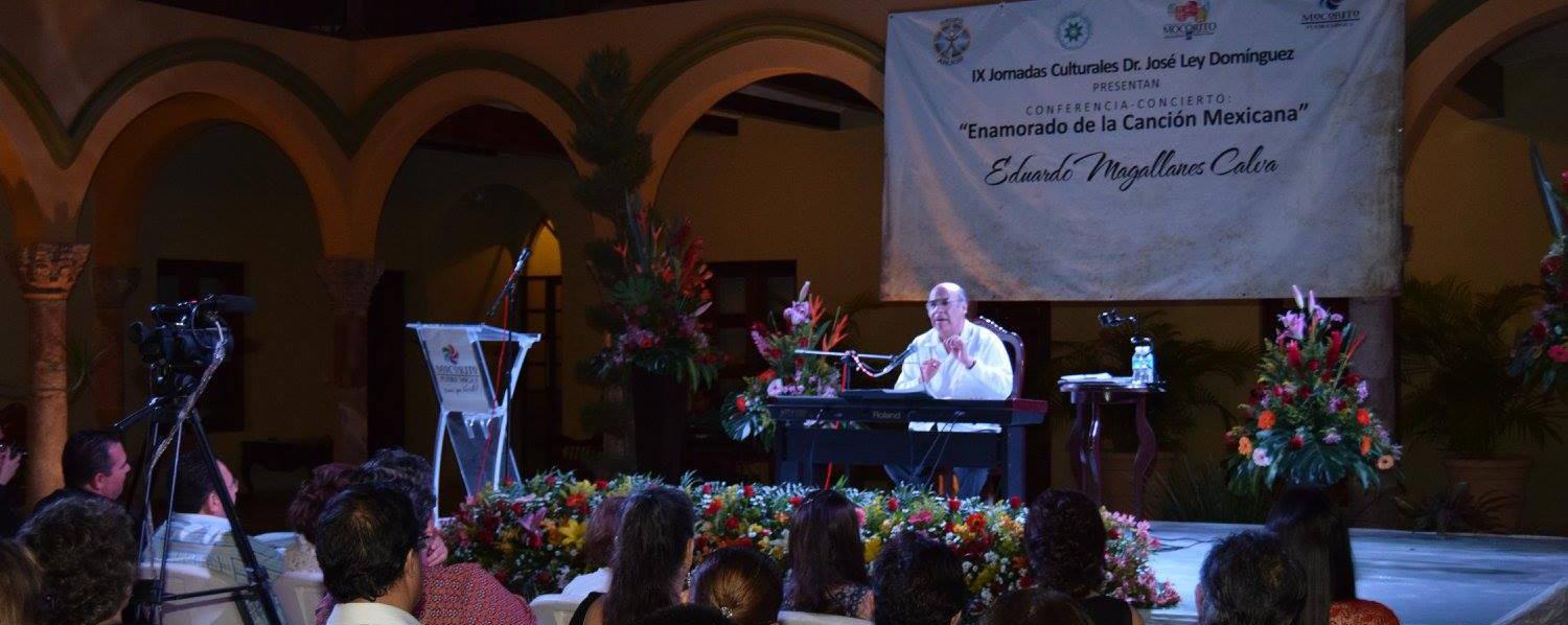 Enamorado de la canción mexicana. Eduardo Magallanes Calva