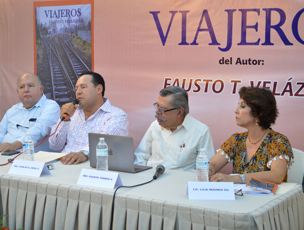 XII JORNADAS CULTURALES DR. JOSÉ LEY DOMÍNGUEZ PRESENTACIÓN DEL LIBRO “VIAJEROS” DE FAUSTO TORRES VELÁZQUEZ